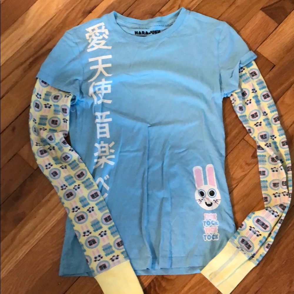 Harajuku Lovers long sleeve tee Gwen Stefani